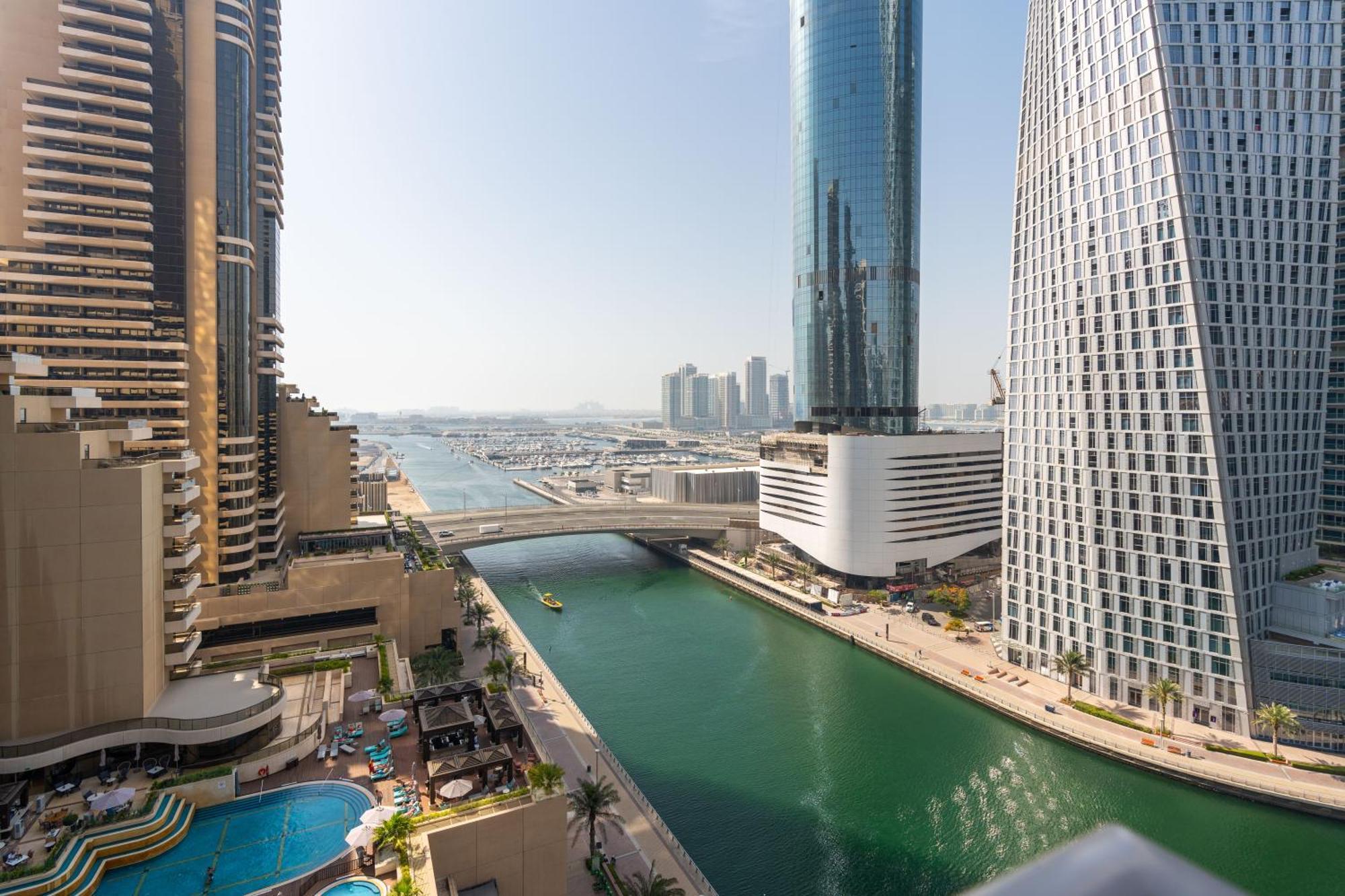 Vacay Lettings -2 Bed Iris Blue Dubai Marina Appartement Buitenkant foto