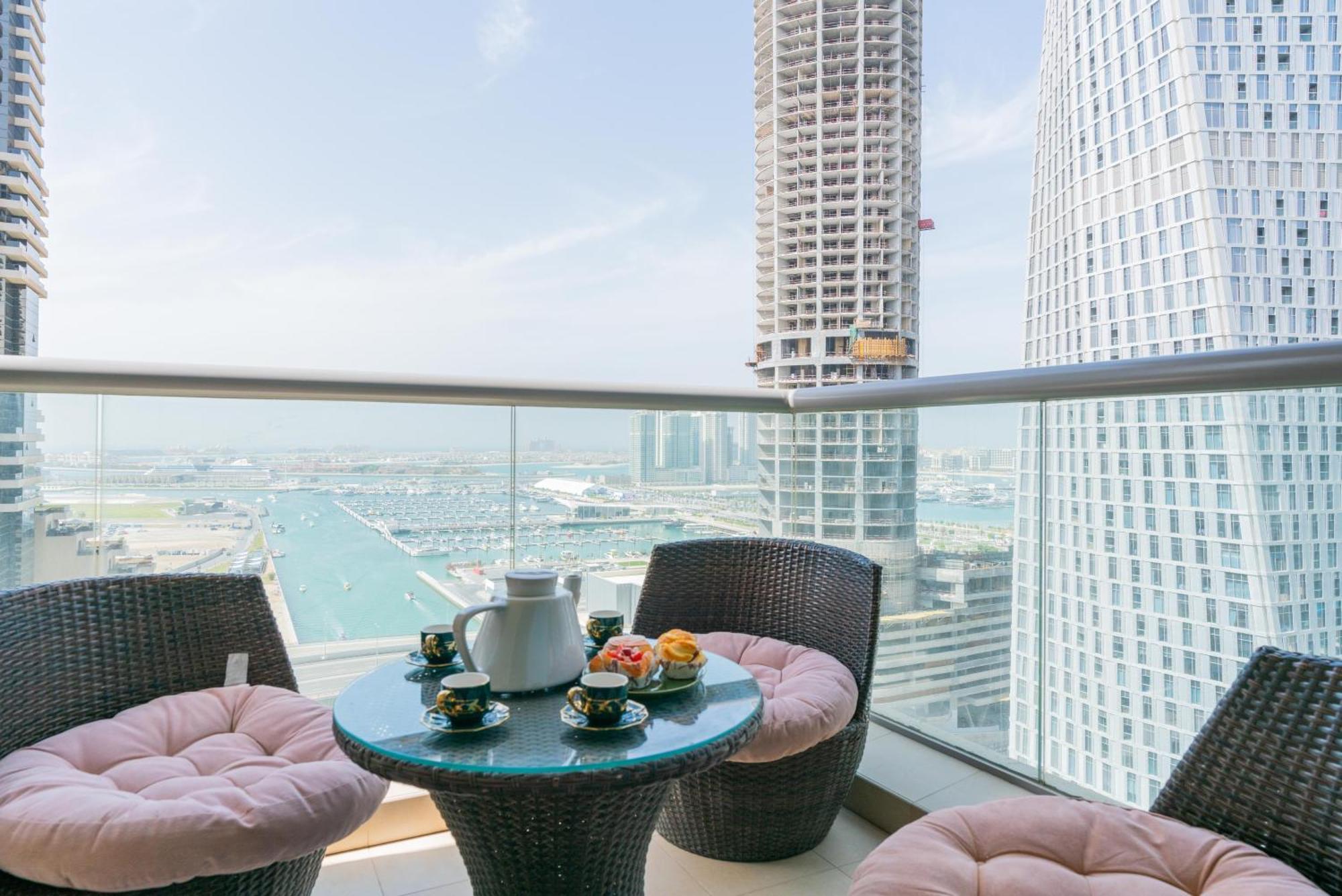 Vacay Lettings -2 Bed Iris Blue Dubai Marina Appartement Buitenkant foto
